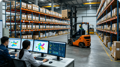 Equipment asset management entity for manufacturing level operational enterprises