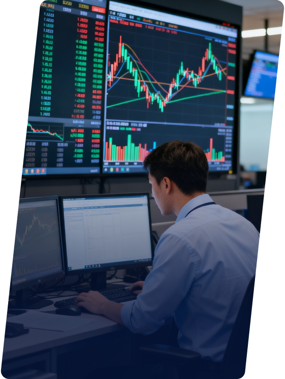 The trading or circulation process requires market information reference